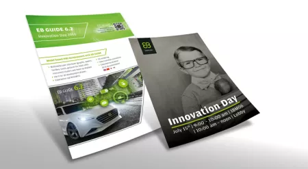 Informative Plakate zum Innovation Day im Juli 2016