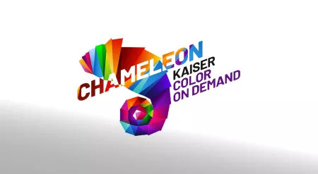 Logo und Anleitung zum Farbsystem „CHAMELEON“