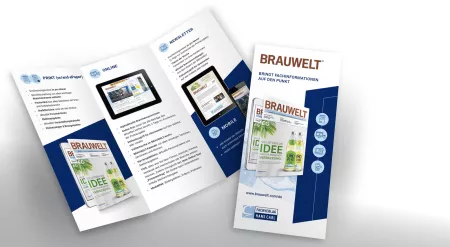 Vorstellung der vier Ausgaben der Fach­zeitschrift BRAUWELT