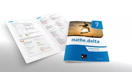 mathe.delta 7, Arbeitsheft für Schulen in Hamburg (61217)